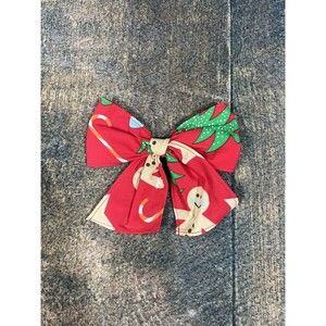 Eleanor Rose Christmas Cookies Hair Bow!